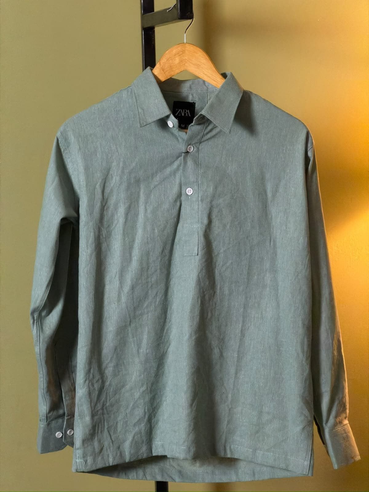 Remi Cotton Katua Combo - Navy Blue + Mint Green angle 3