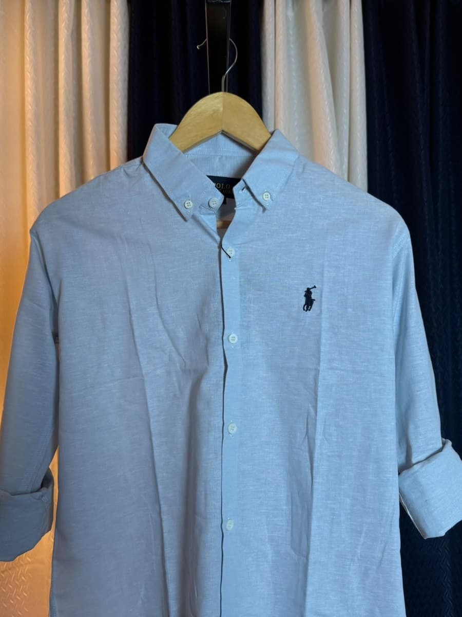 Remi Cotton Shirt - Sky Blue
