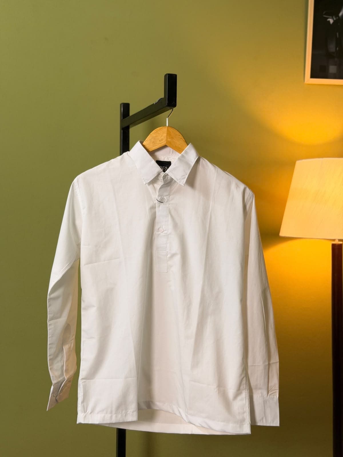 Remi Cotton Katua Combo - White + Mint Green angle 2
