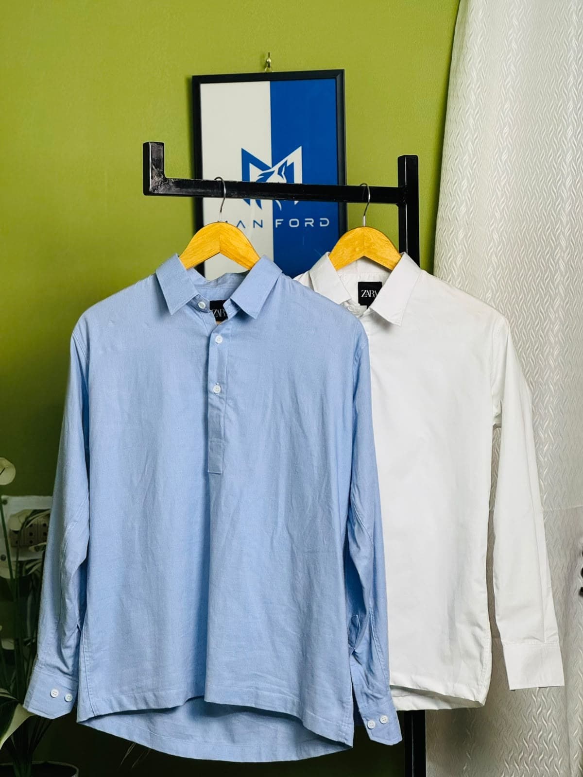 Remi Cotton Katua Combo - Sky Blue + White